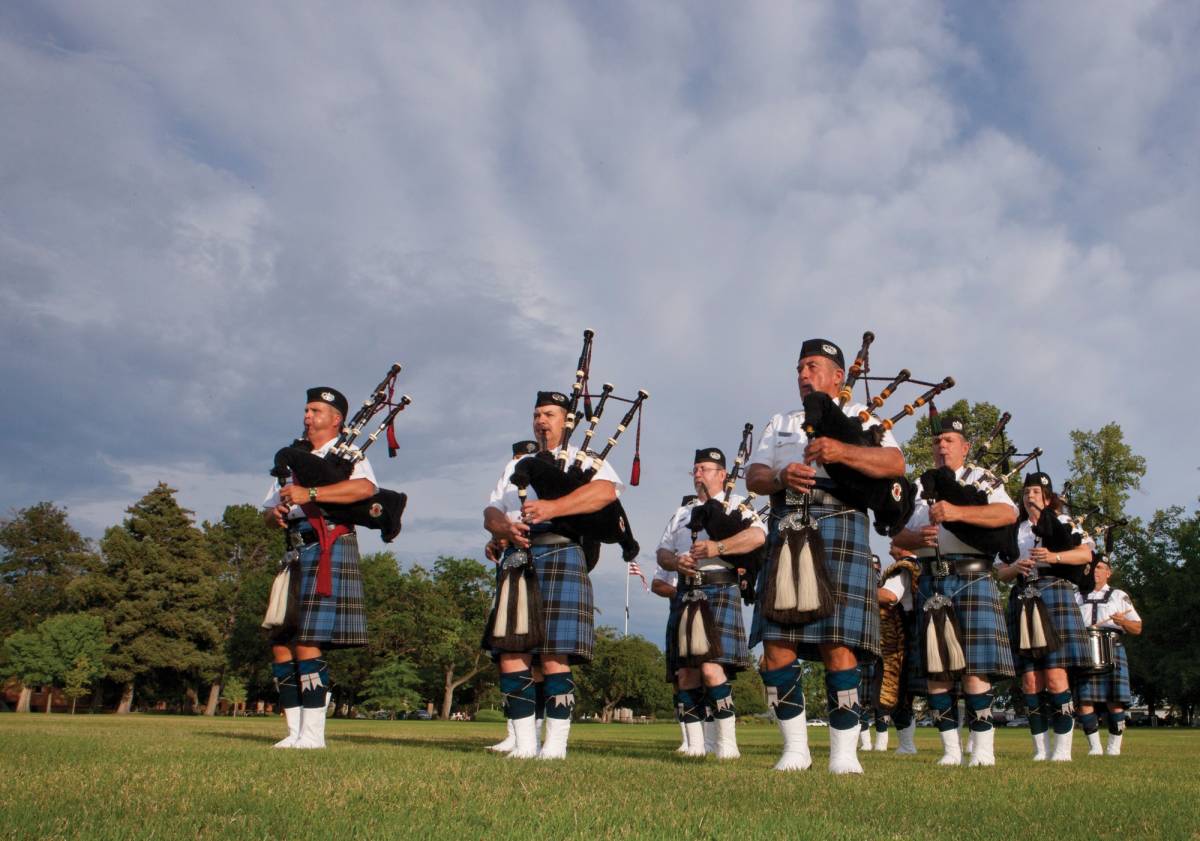 Ron Lopez Credits His Gene Pool for His Love of Bagpipes Ron Lopez Credits His Gene Pool for His Love of Bagpipes