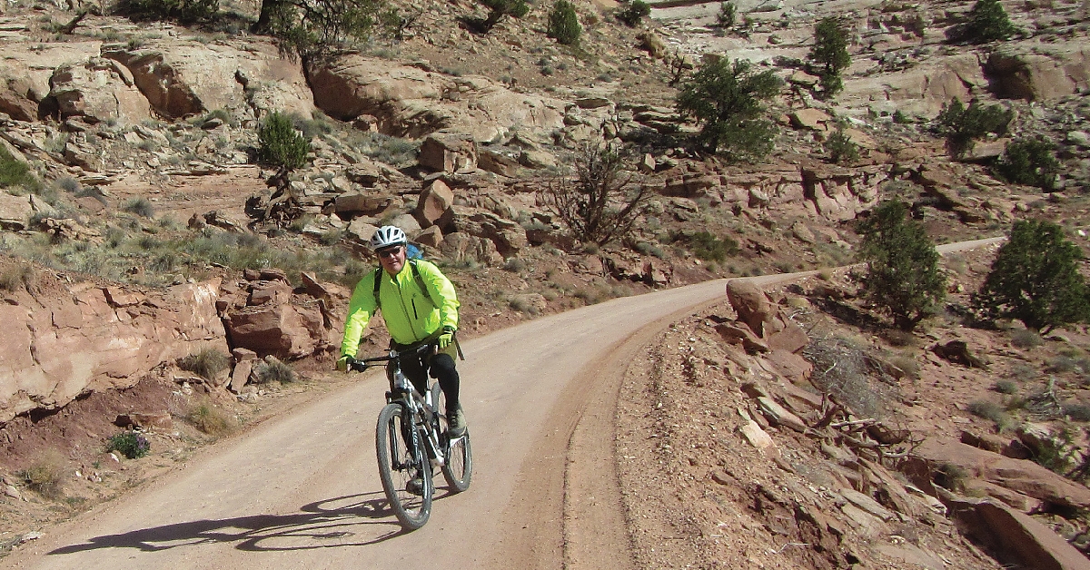 biking white rim trail