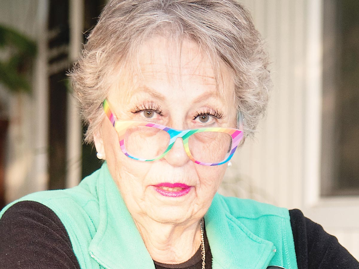 Photo of Gisella Woggon, 74,, Boise's activist grandma.