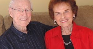 Long-haul sweethearts Gene and Ardena Snapp, married 72 years