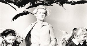 When Hitchcock’s The Birds Became Real Scene from Alfred Hitchcock's movie, The BIrds